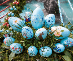 Easter eggs